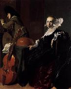 Willem Cornelisz. Duyster, Music-Making Couple
